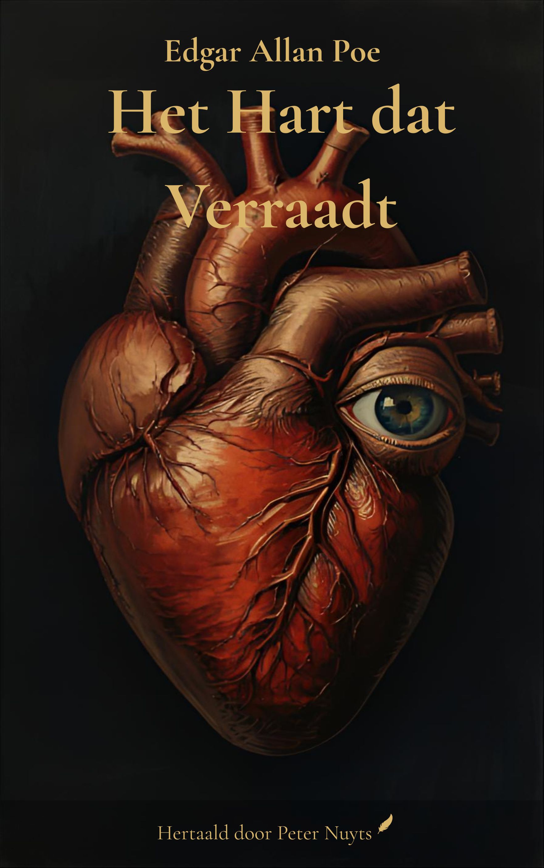 Omslag van Het Hart dat Verraadt door Edgar Allan Poe